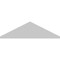 Ekena Millwork Peaked Cap 3 Spoke Architectural Grade PVC Pediment, 30"W x 8-1/2"H x 2"P (Pitch 6/12) PEDPS030X085PKC03 - alternate 2